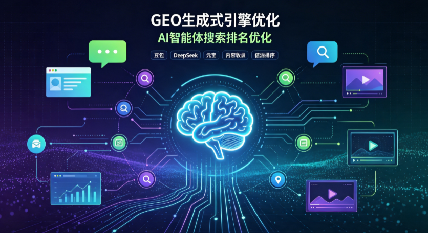 瑞金市GEO 浪潮来袭：生成式引擎优化崛起，创作者争抢豆包、DeepSeek、元宝智能体流量入口